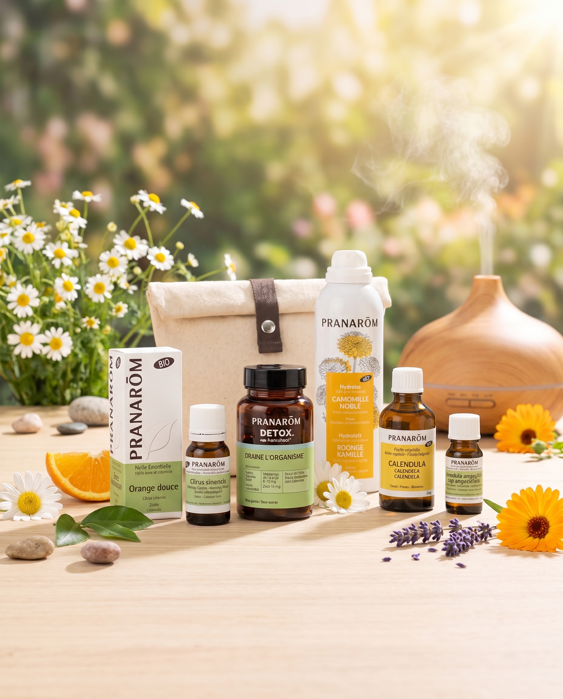 Sélection huiles essentielles et compléments bien-être